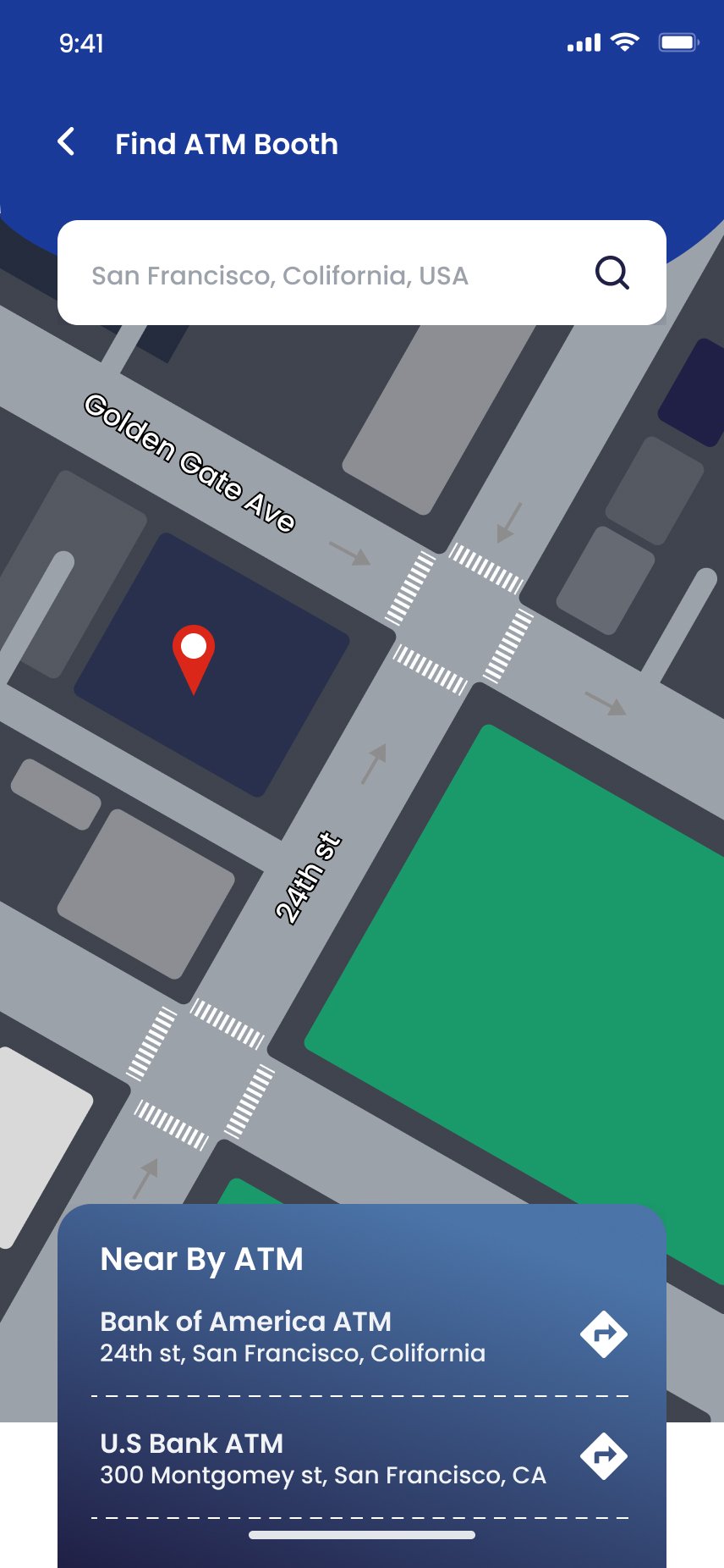 Find ATM Booth