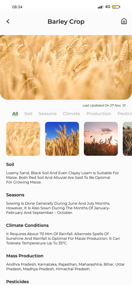 Barley crop deep-dive