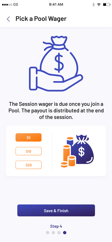 Create — invite friends step