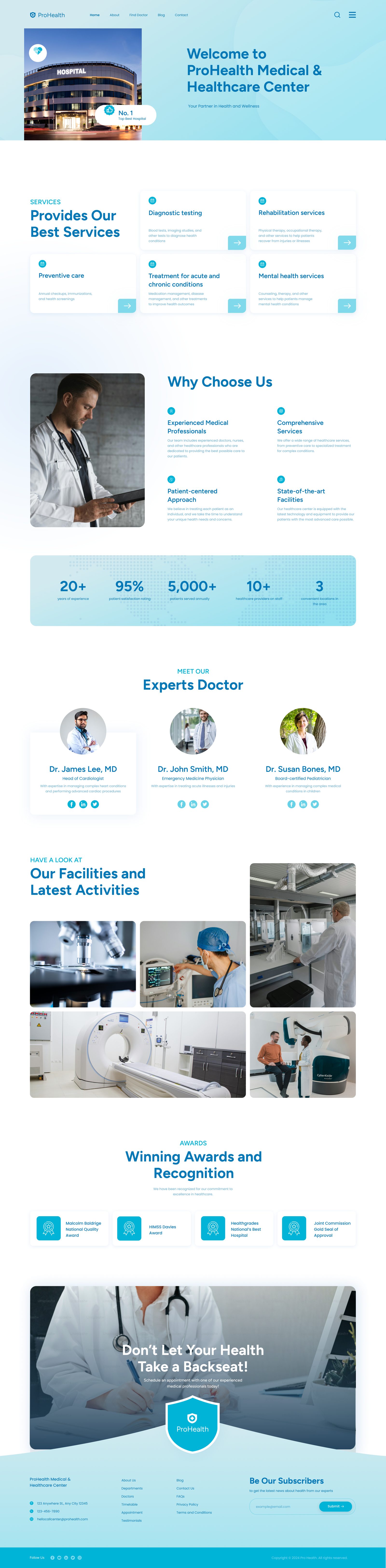 ProHealth about page