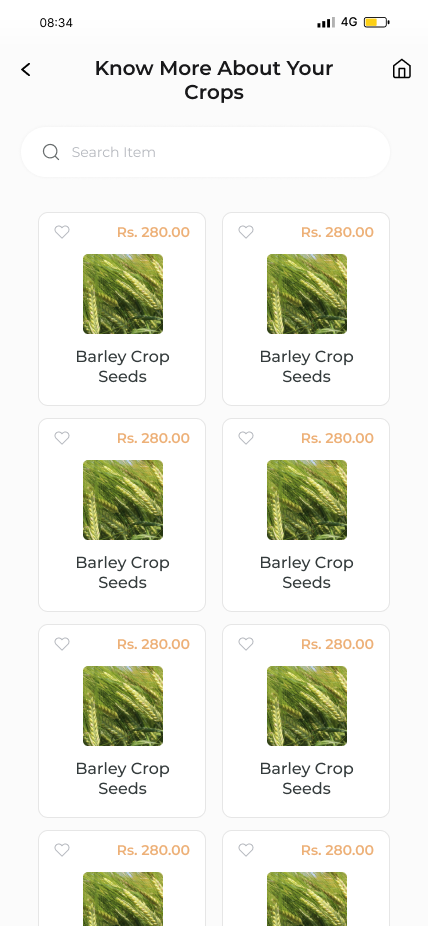 Seed shop catalogue