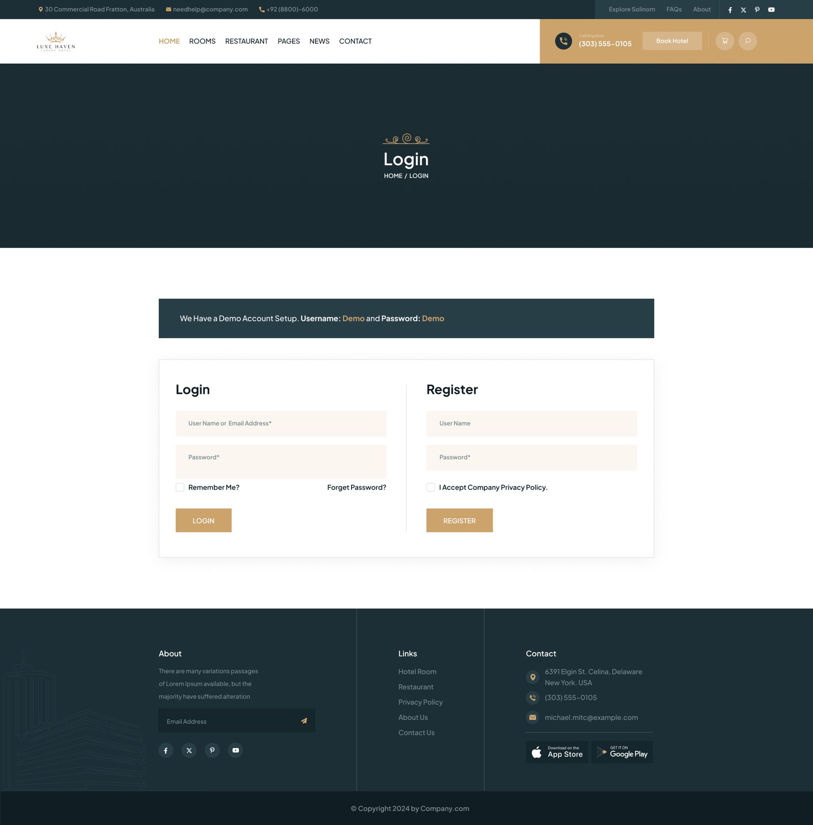 Login