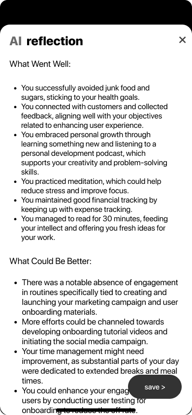 Routines info sheet