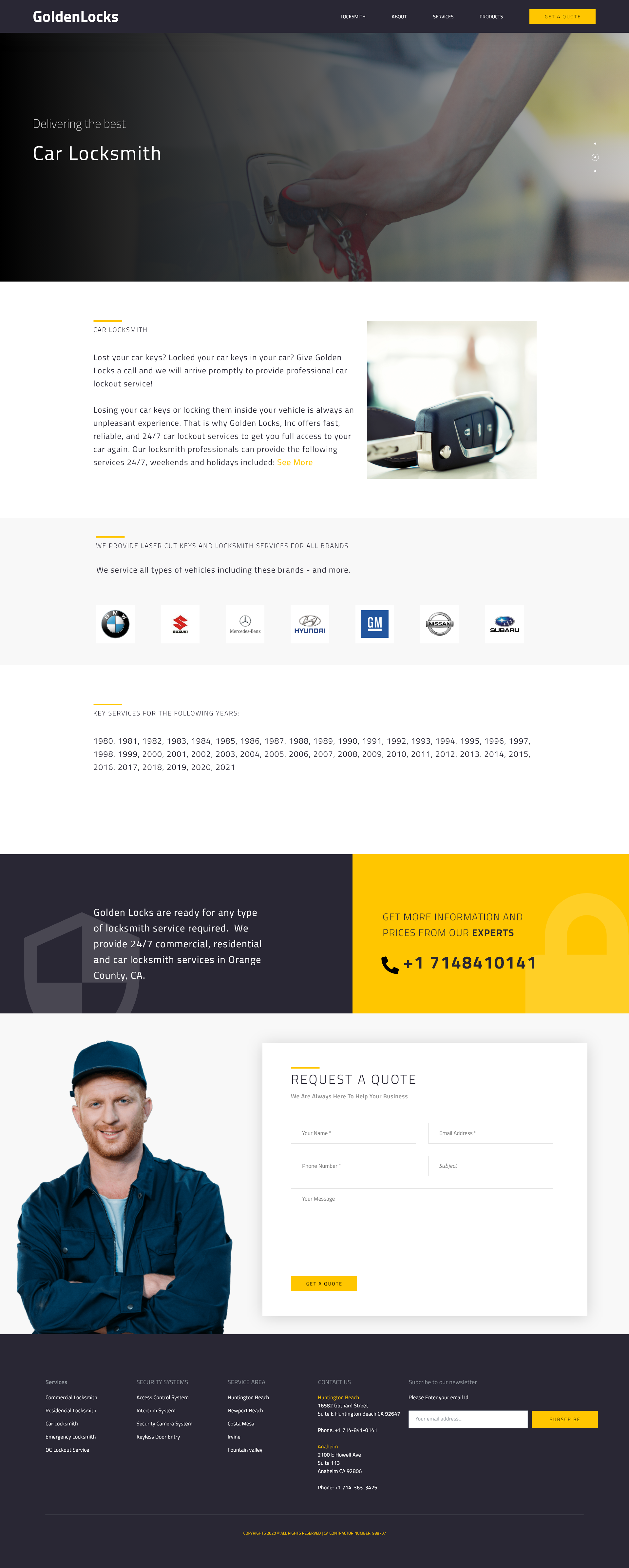 Car locksmith