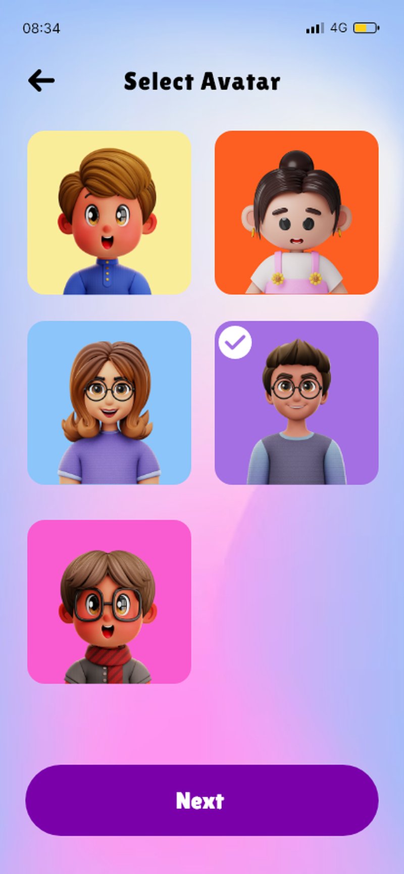 Select Avatar