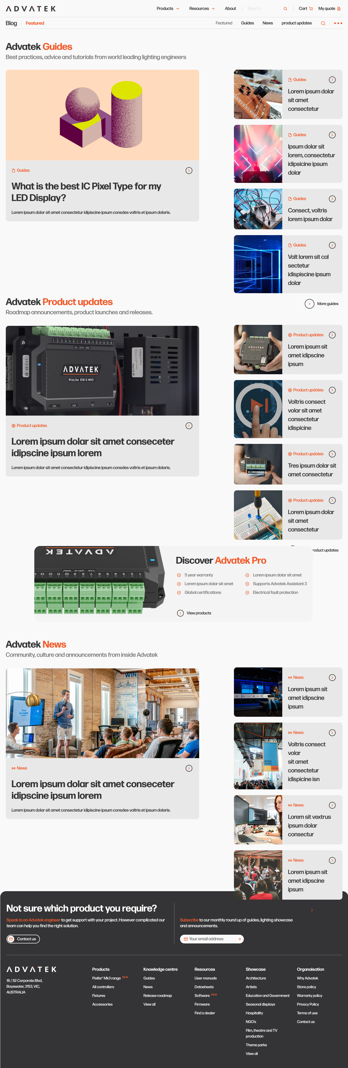 Blog Index desktop