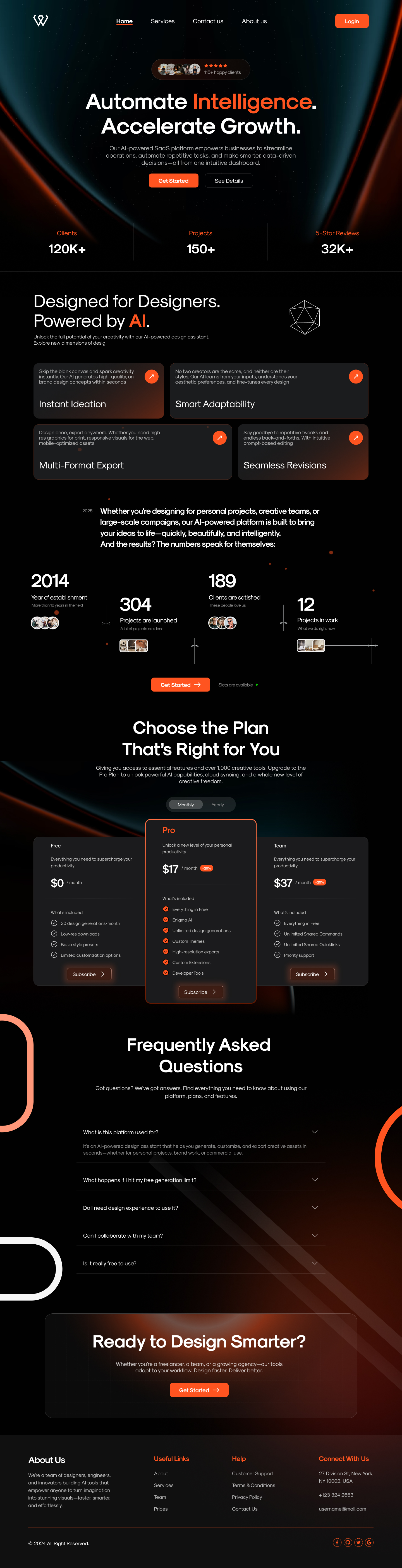 Nexable AI — Single-Page AI SaaS Landing