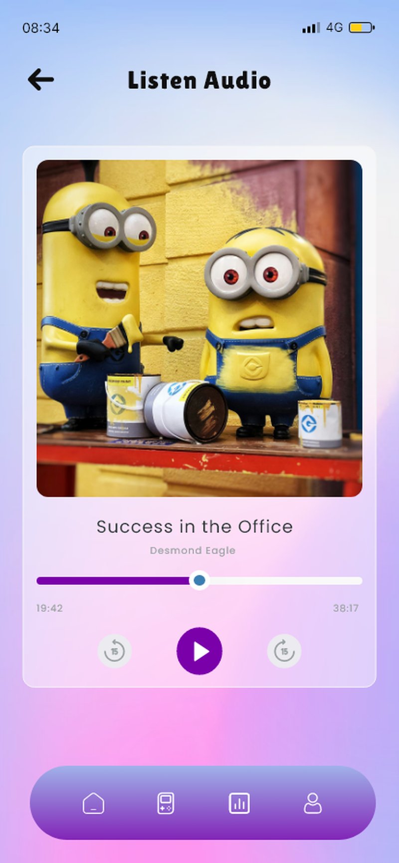 Listen Audio player