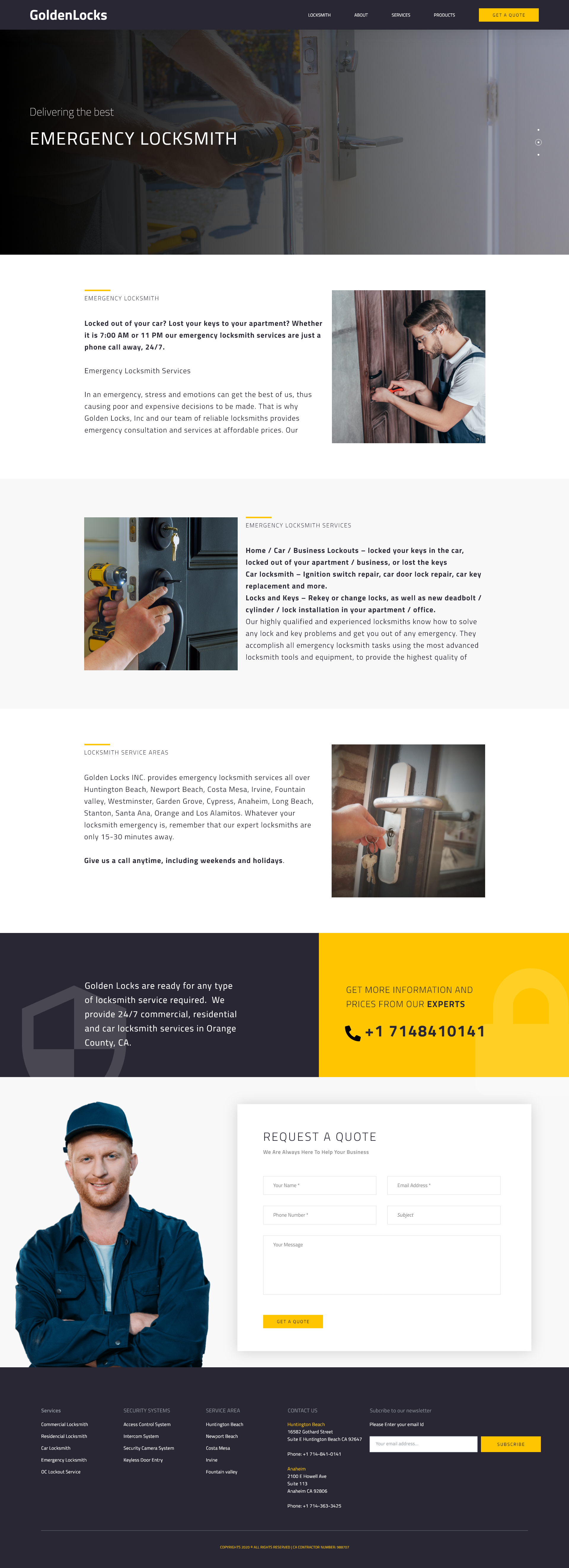 Emergency locksmith
