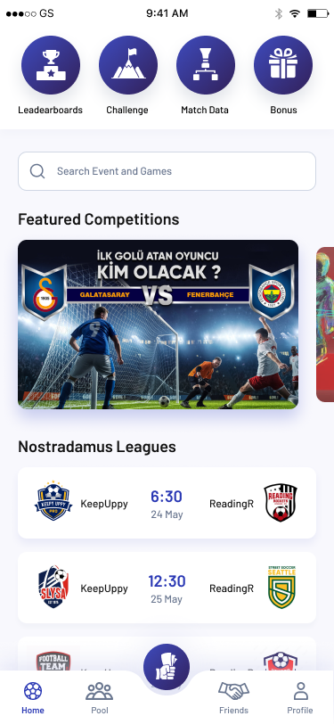 Nostradamus dashboard